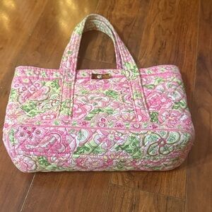 Vera Bradley Quilted Tote Bag
